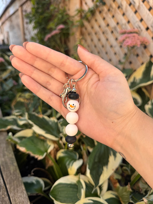 Snowman Keychain