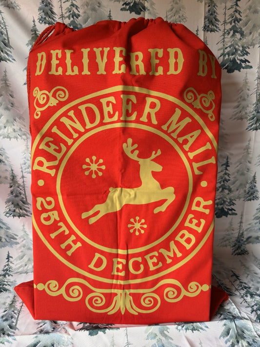 Santa Sack "Reindeer Mail"