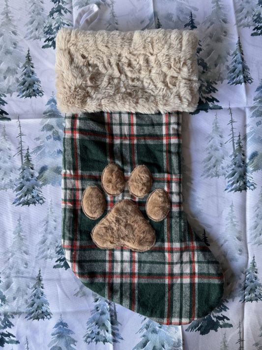 Soft Plaid Stockings